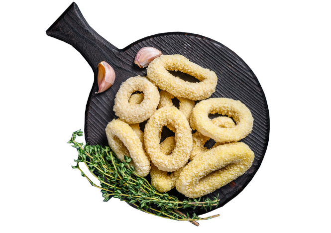 Crumbed Squid Rings 200g